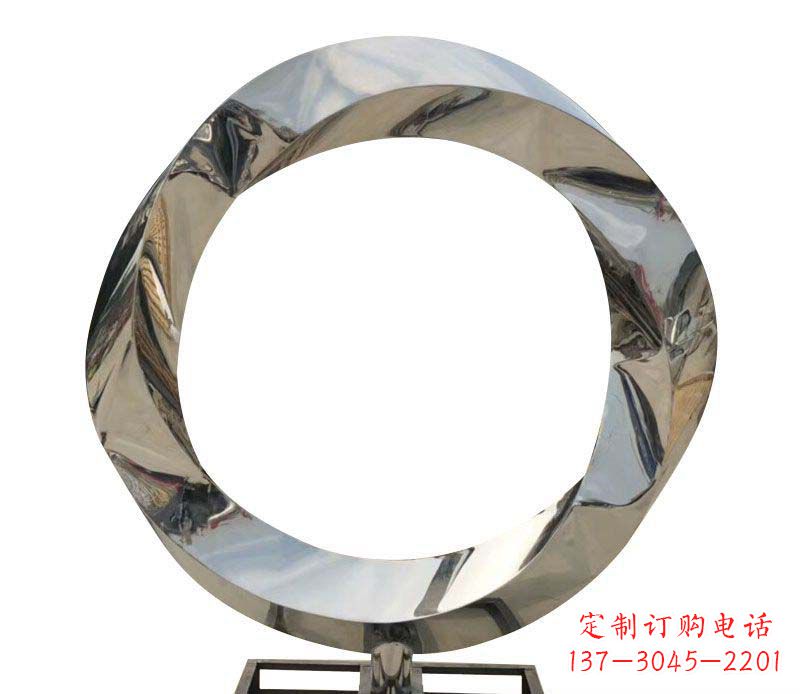 山西不锈钢抽象圆环