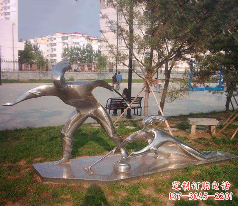 山西不锈钢创意冰壶雕塑大赛