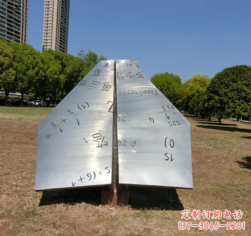 山西不锈钢飞机雕塑传承艺术与科技的完美结合