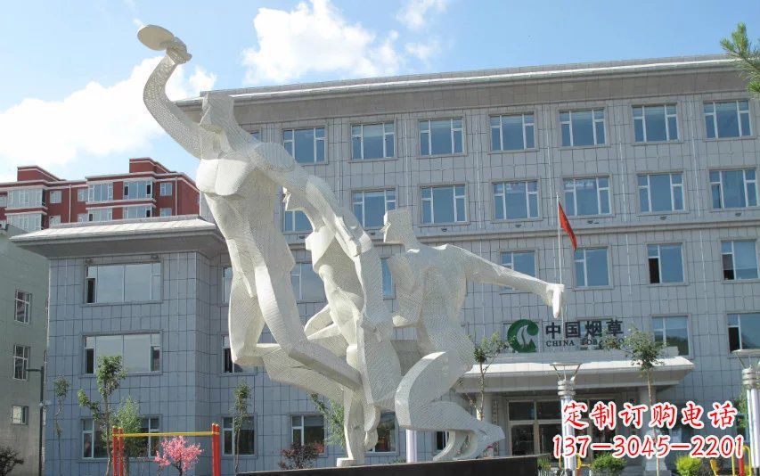 山西不锈钢乒乓球雕塑精美绝伦