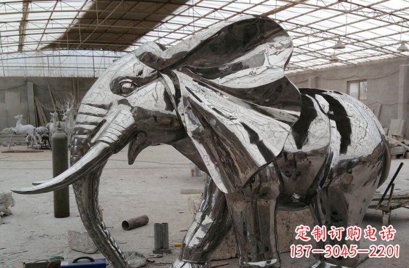 山西不锈钢大象传承与美的结合