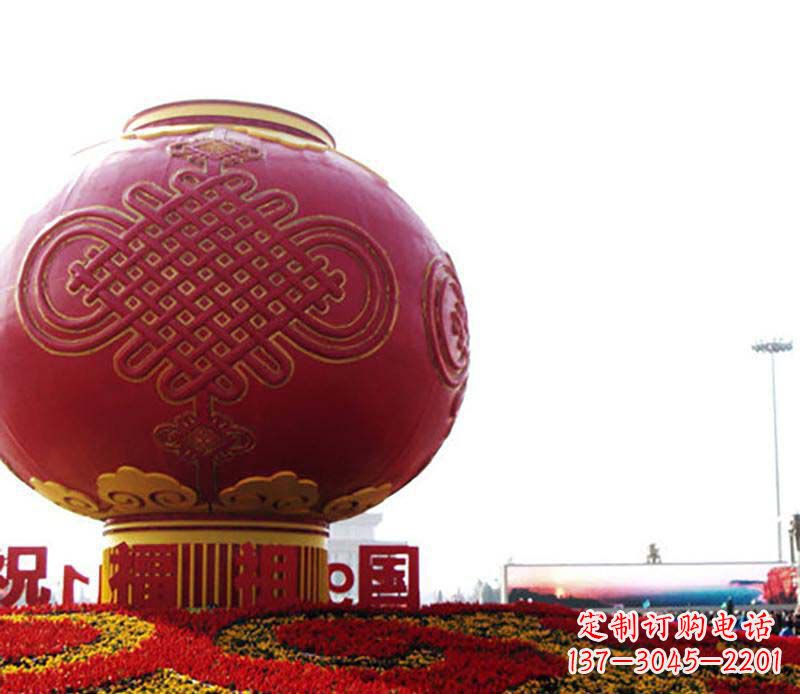山西不锈钢灯笼雕塑精致与美感的完美结合