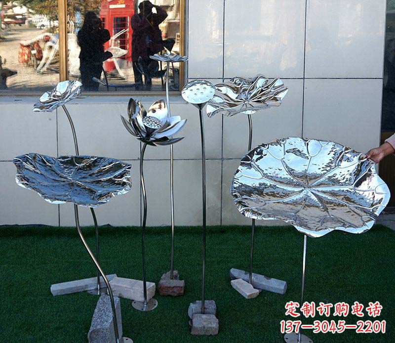 山西不锈钢仿真荷花