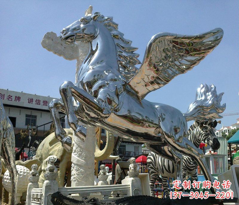 山西不锈钢飞马雕塑——一座令人惊叹的艺术品