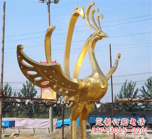 山西不锈钢凤凰雕塑的魅力