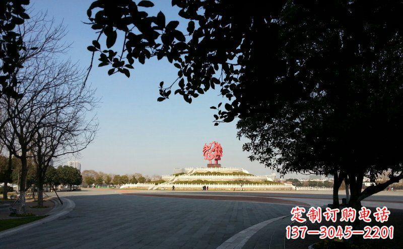 山西不锈钢凤凰雕塑——展现传统文化之美
