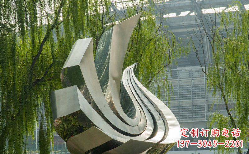 山西不锈钢鸽子雕塑