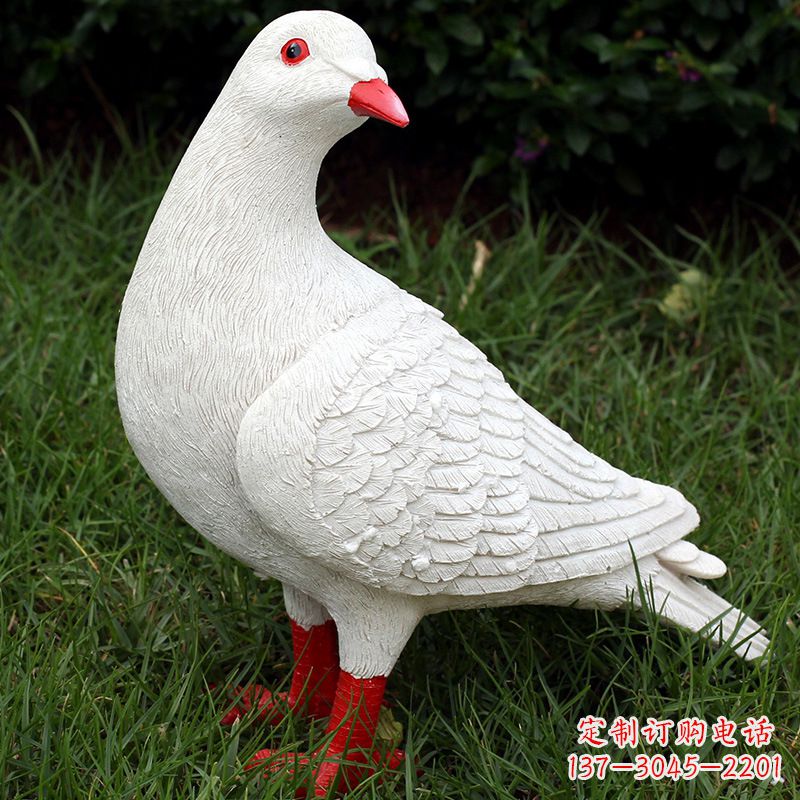 山西不锈钢鸽子雕塑