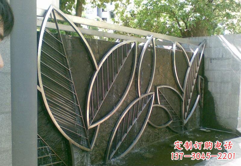 山西不锈钢树叶雕塑——艺术与科技的完美结合