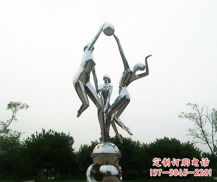 山西排球女孩雕塑