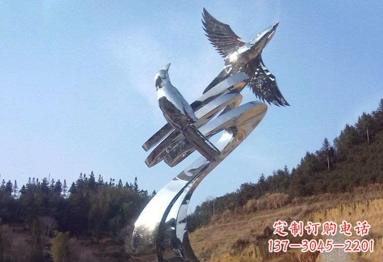 山西不锈钢动物雕塑艺术与自然的完美结合