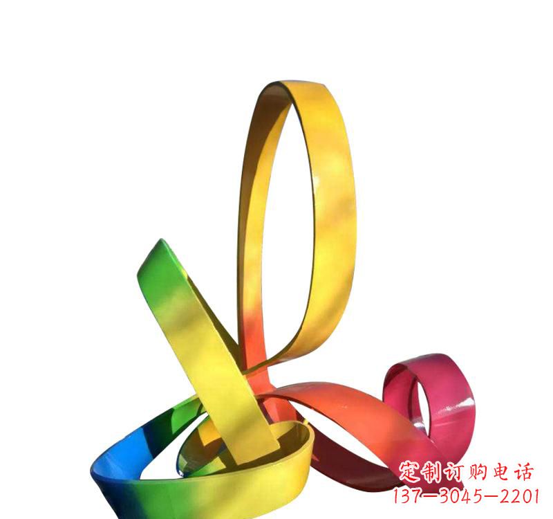 山西不锈钢公园胶卷雕塑