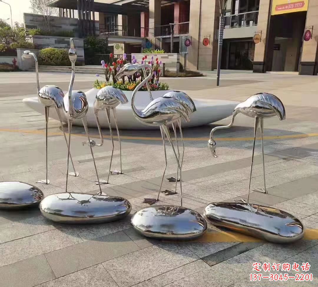 山西鹅卵石雕塑不锈钢公园的美丽礼物