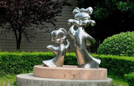 山西不锈钢古代儿童雕塑让每个孩子都有一个家