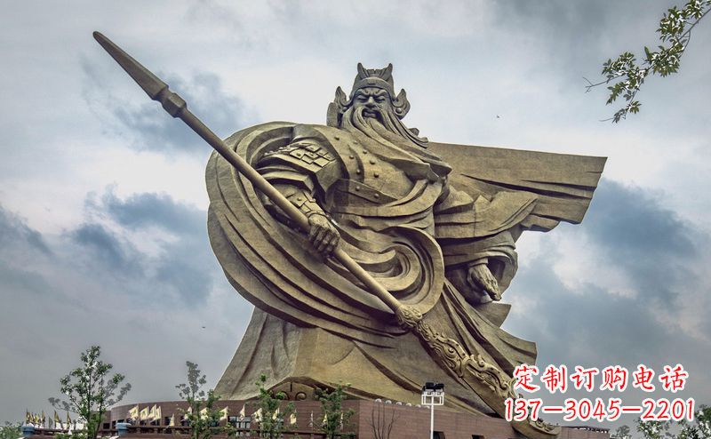 山西不锈钢关公广场雕塑传承中华文化