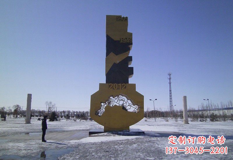 山西不锈钢钥匙雕塑精致且具有象征意义