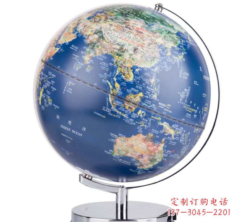山西不锈钢广场地球仪雕塑