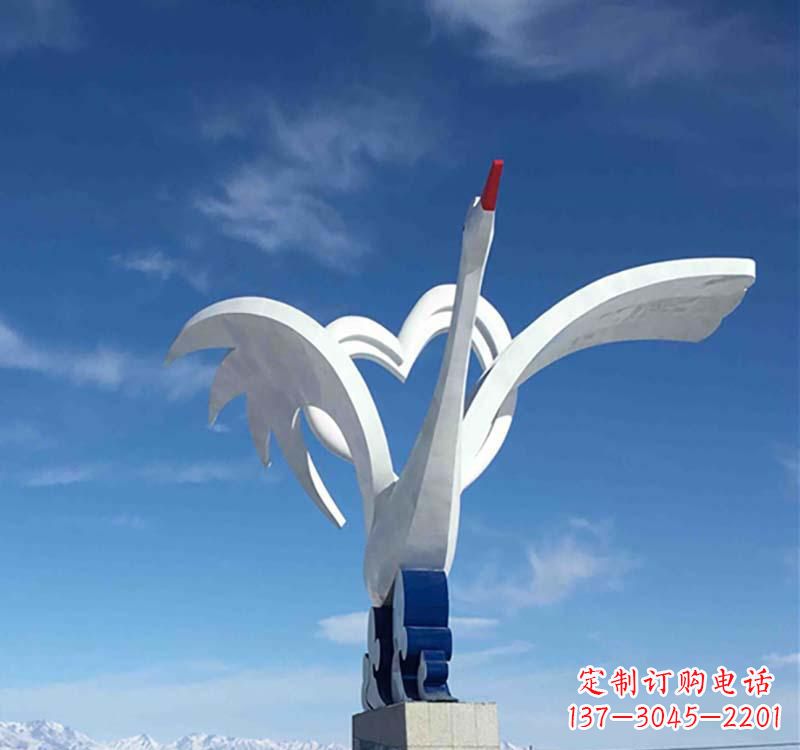 山西仙鹤雕塑传承中国传统文化