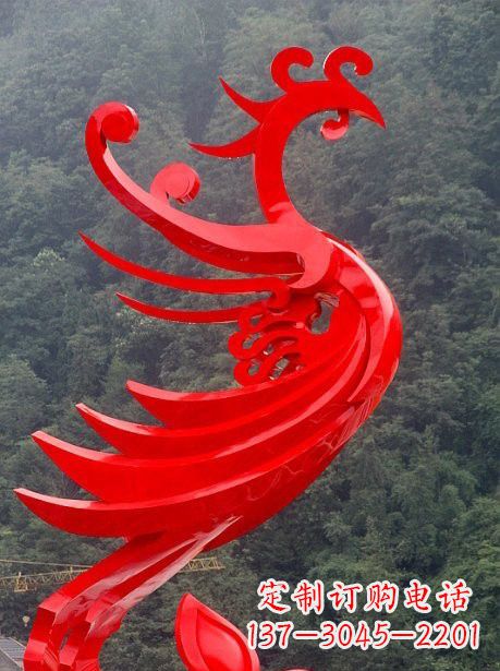 山西不锈钢凤凰雕塑一次精美的艺术体验