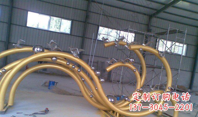 山西海鸥景观以不锈钢雕塑点亮海岸