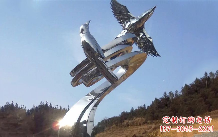 山西不锈钢动物雕塑——美化城市环境