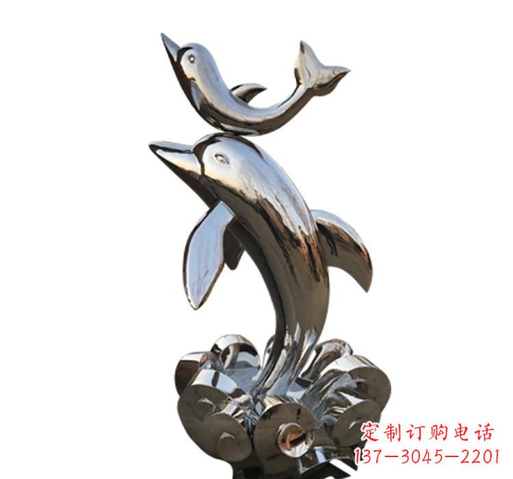 山西海豚雕塑艺术与自然的完美结合