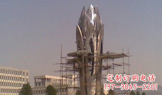 山西不锈钢火炬雕塑精致而又耐用