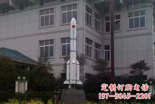 山西不锈钢火箭雕塑给城市带来无限美