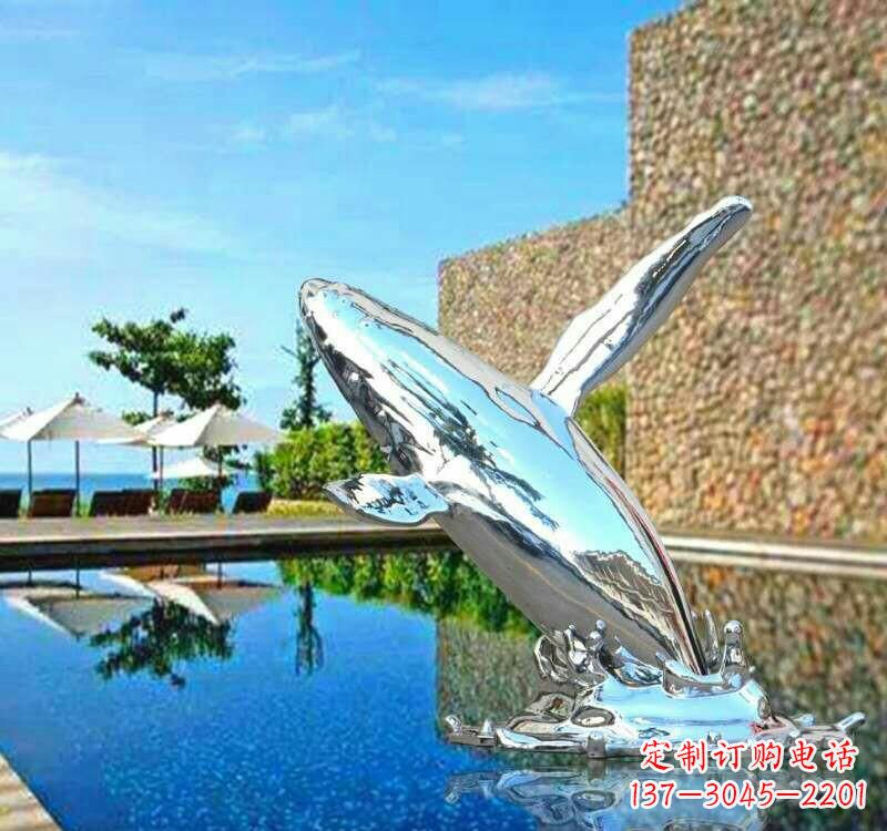 山西不锈钢鲸鱼雕塑艺术之美