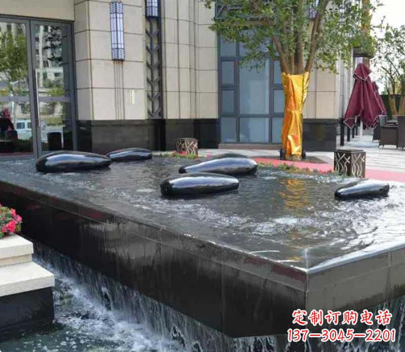 山西不锈钢景观异形水滴雕塑