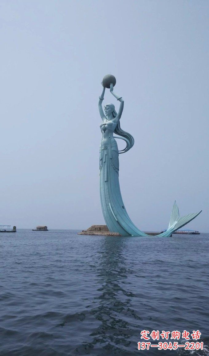 山西美人鱼雕塑——浪漫之旅的起点