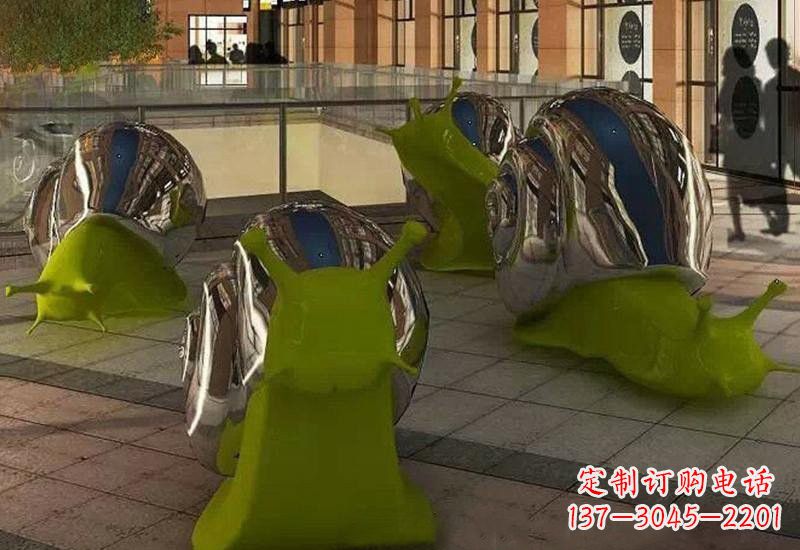 山西不锈钢蜗牛雕塑融合现代技术与传统艺术
