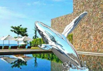 山西不锈钢鲸鱼雕塑艺术之美