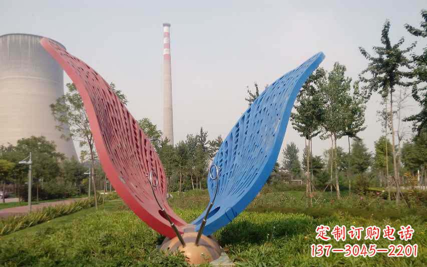 山西不锈钢镂空七星瓢虫雕塑