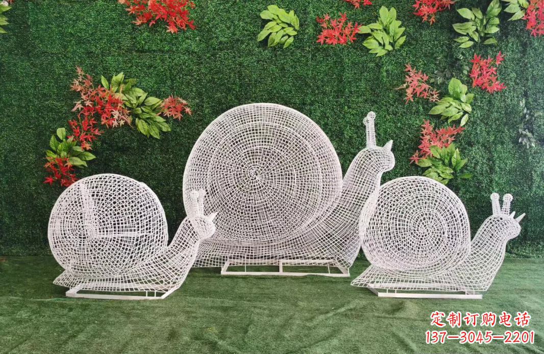 山西不锈钢镂空蜗牛雕塑艺术技艺的精致之美