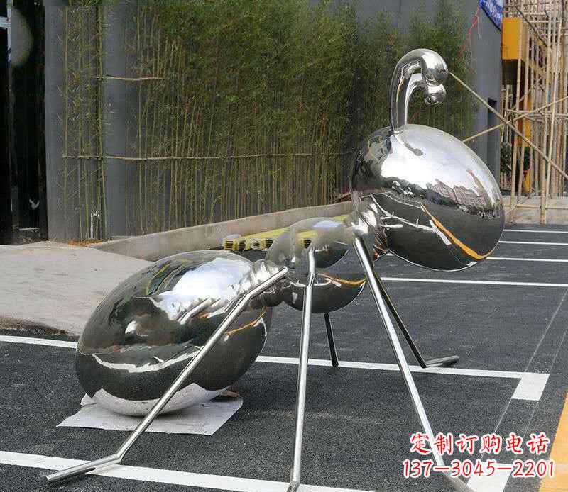 山西不锈钢蚂蚁雕塑——艺术的融合