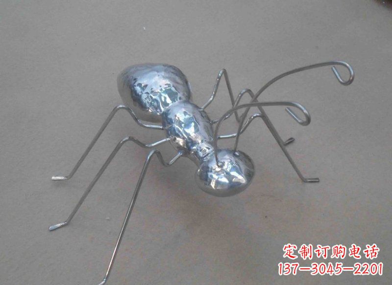 山西不锈钢蚂蚁公园动物雕塑一种具有艺术价值的蚂蚁雕塑