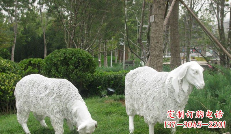 山西不锈钢绵羊雕塑——精致美观的艺术品