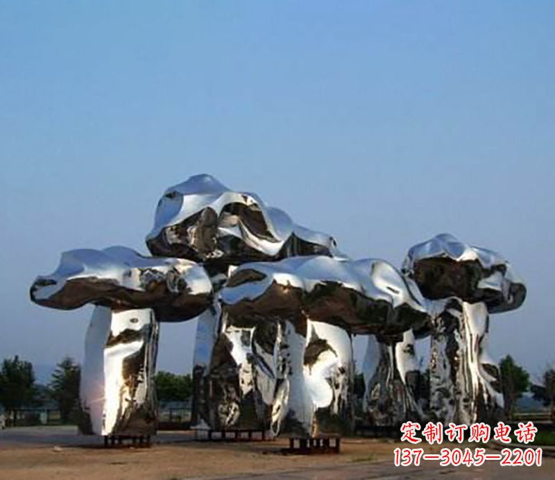 山西不锈钢蘑菇雕塑——一次惊艳的艺术之旅