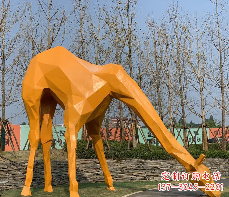山西不锈钢切面动物鹿