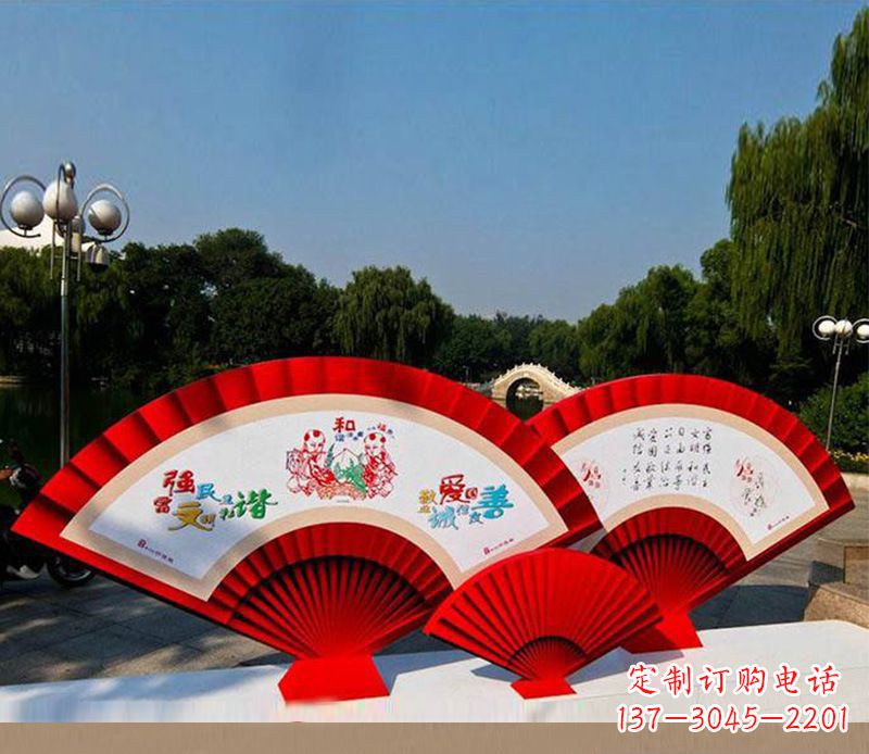 山西不锈钢价值观雕塑——见证社会主义核心价值观