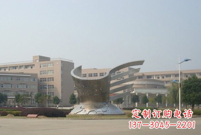 山西精美不锈钢地球雕塑