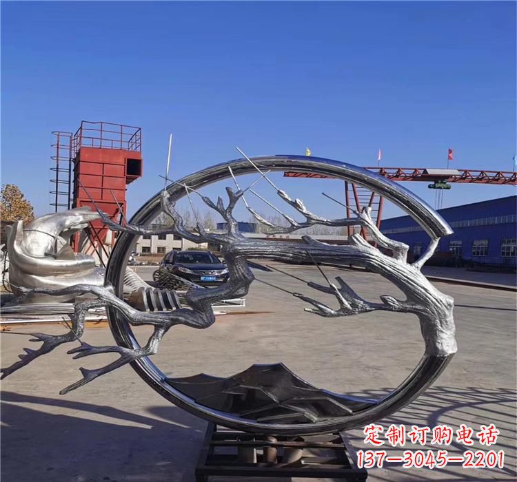 山西不锈钢树枝雕塑艺术与自然的完美结合