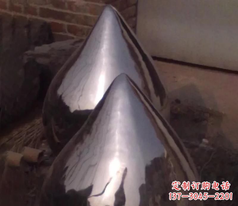山西不锈钢水滴雕塑