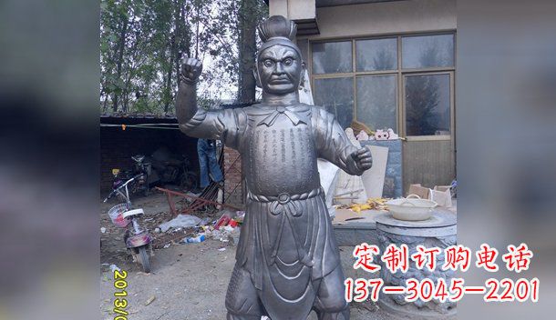 山西不锈钢四大天王雕塑神圣守护者