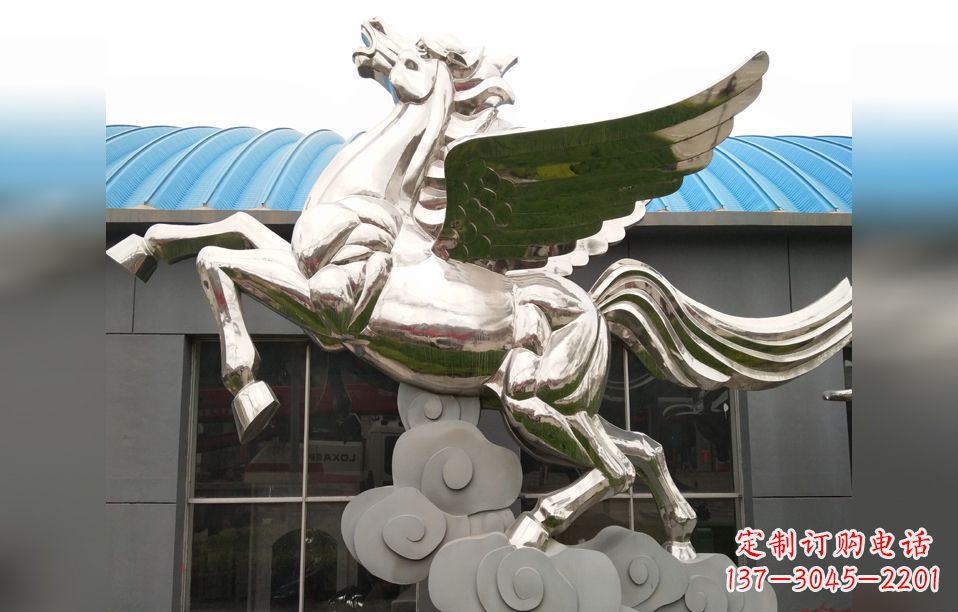 山西不锈钢飞马雕塑艺术的精髓