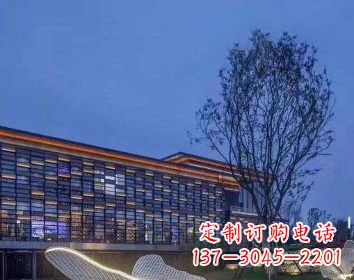 山西不锈钢网状蝴蝶雕塑——精美而优雅