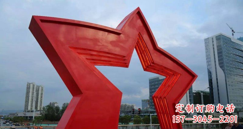 山西不锈钢拱门雕塑——表达浓浓城市情怀
