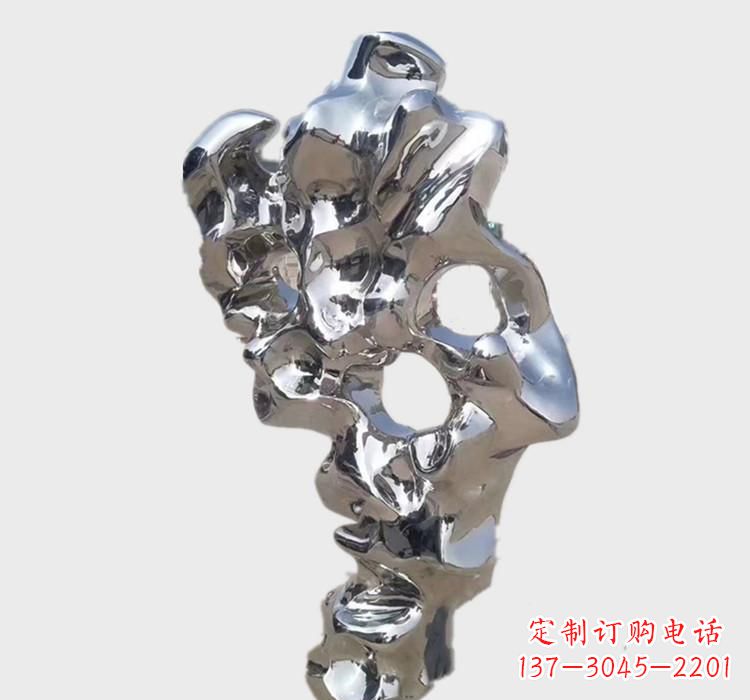 山西不锈钢太湖石雕塑艺术的精致表现