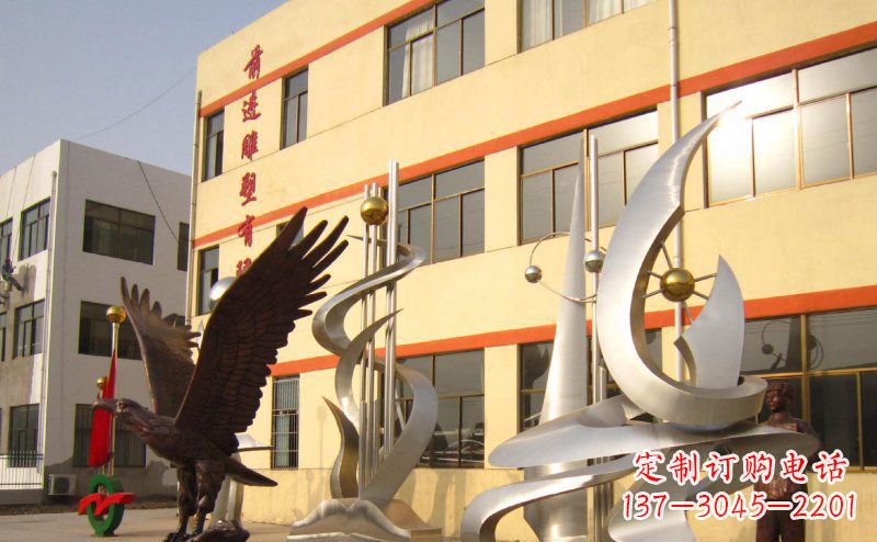 山西不锈钢雄鹰雕塑